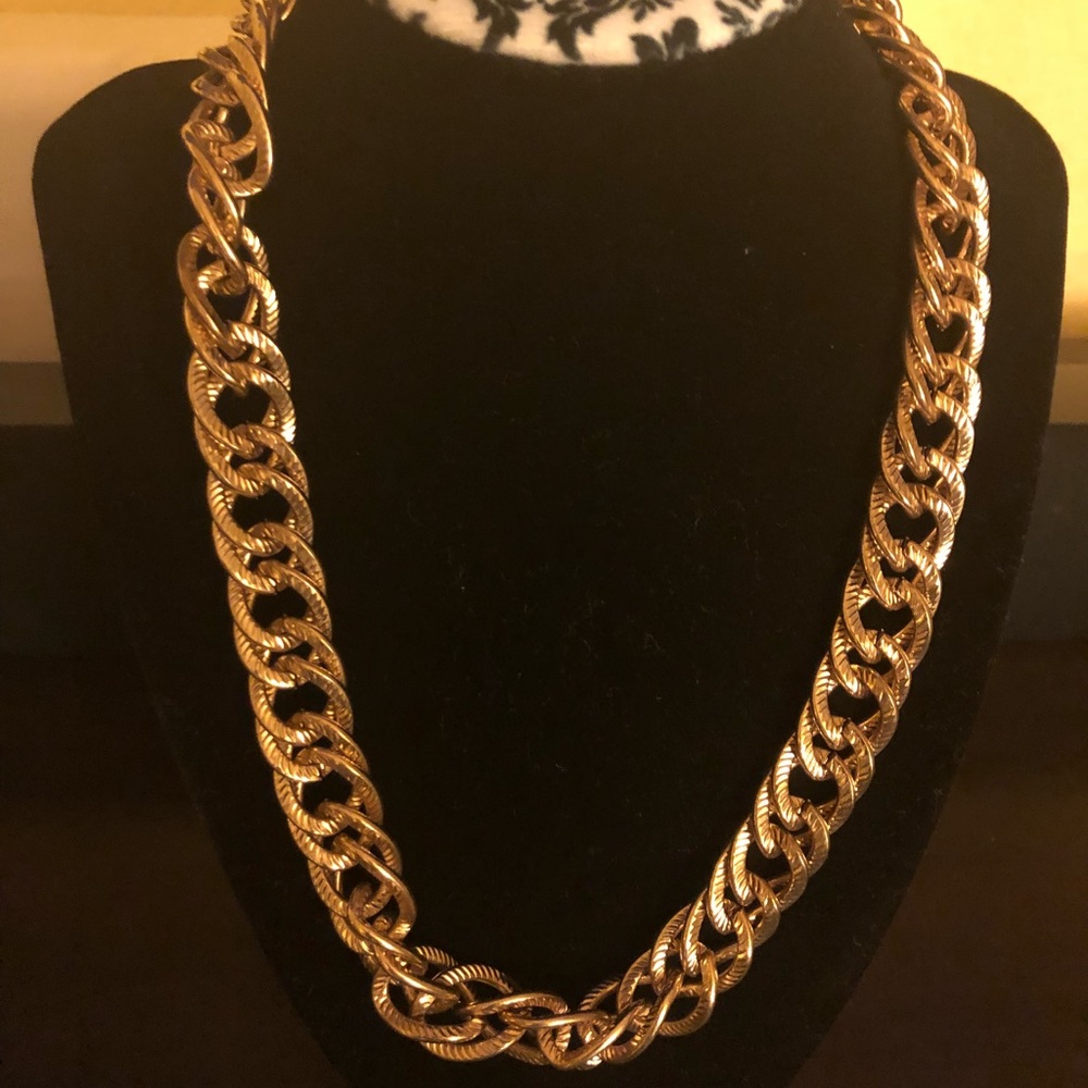 Gold necklace